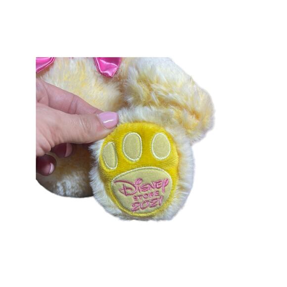 Disney Store Exclusive 2021 Lilo & STITCH 15” Easter Bunny Stuffed Plush Yellow - Picture 3 of 9